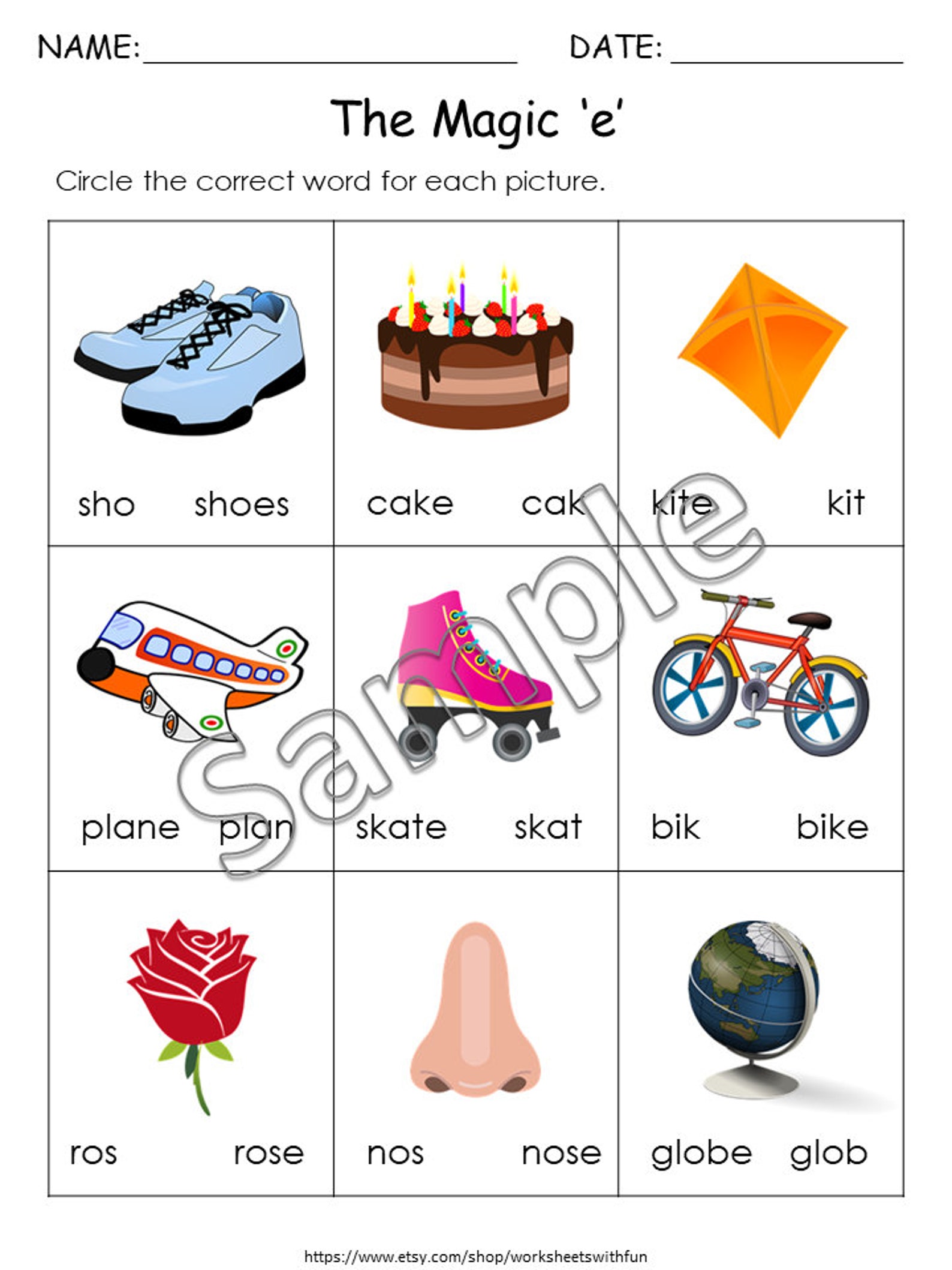 90 Printable A Magic E Worksheets 79