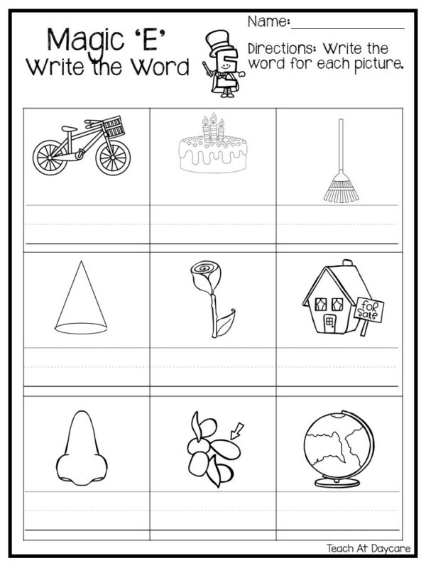 90 Printable A Magic E Worksheets 82