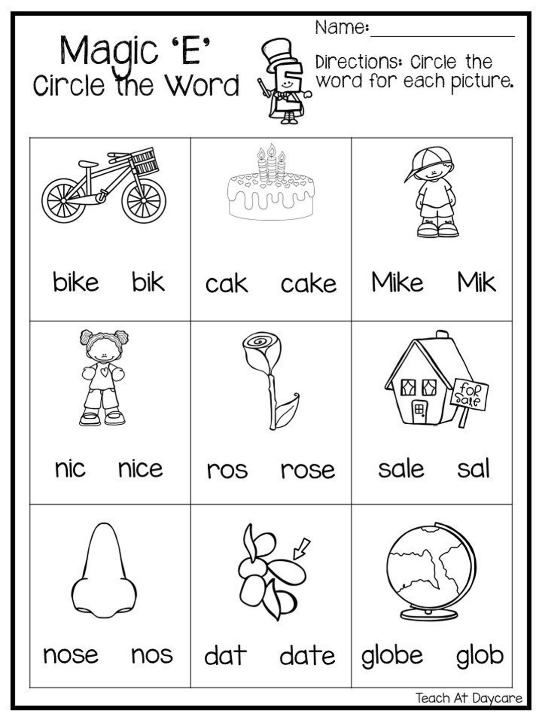 90 Printable A Magic E Worksheets 85