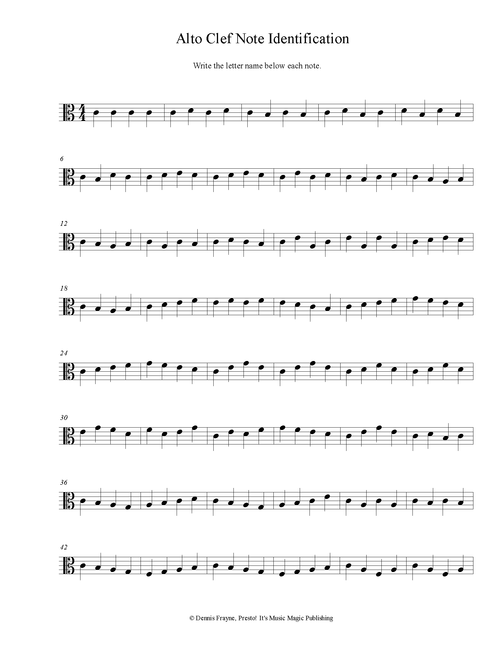 90 Printable Name The Notes Worksheet 22