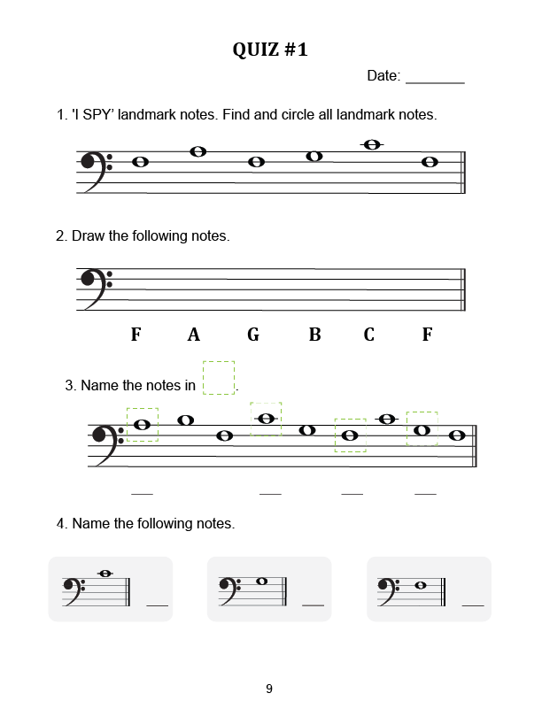 90 Printable Name The Notes Worksheet 62