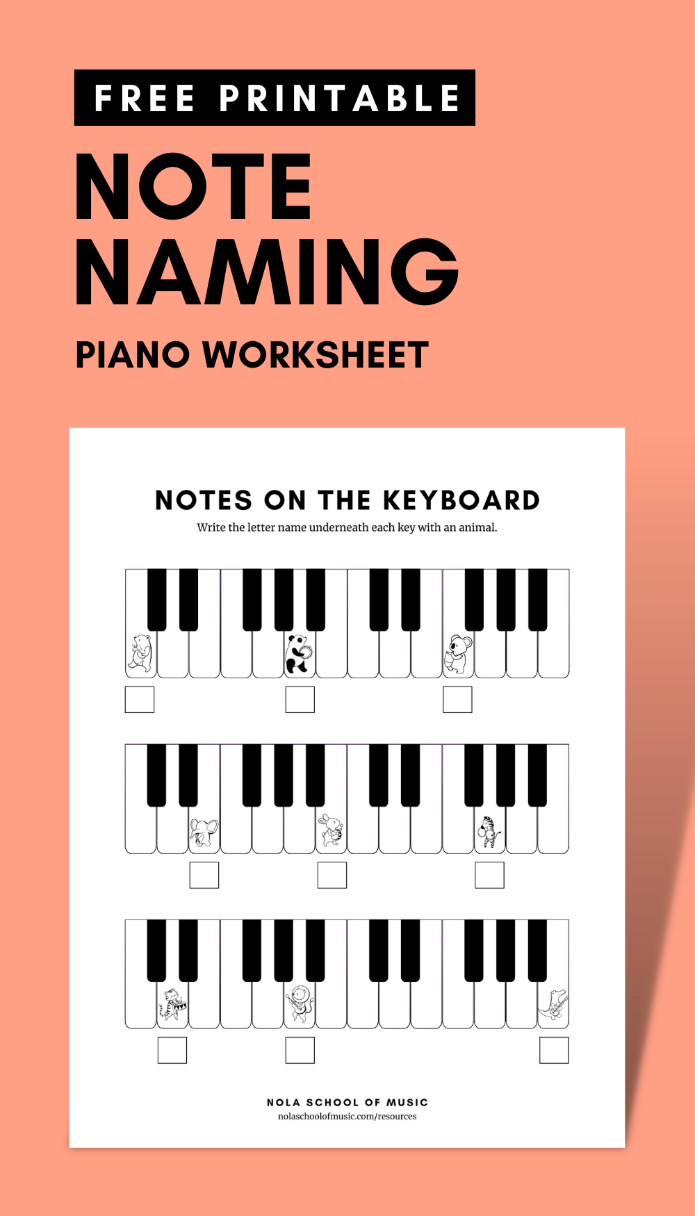 90 Printable Name The Notes Worksheet 68