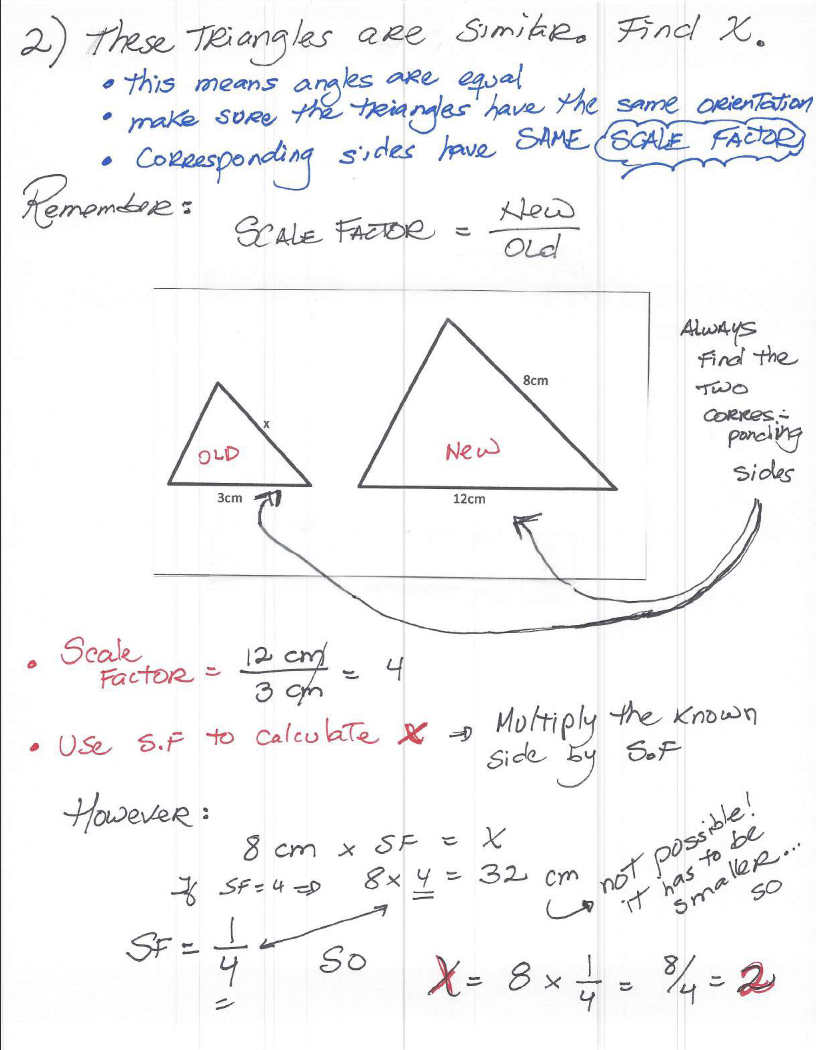 90 Printable Scale Factor Worksheet Pdf 10