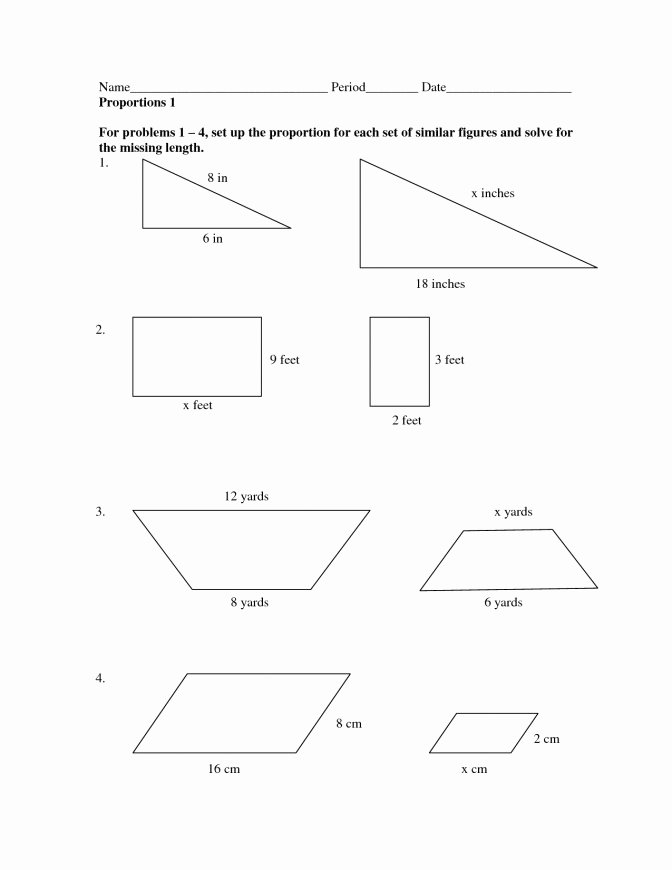 90 Printable Scale Factor Worksheet Pdf 29