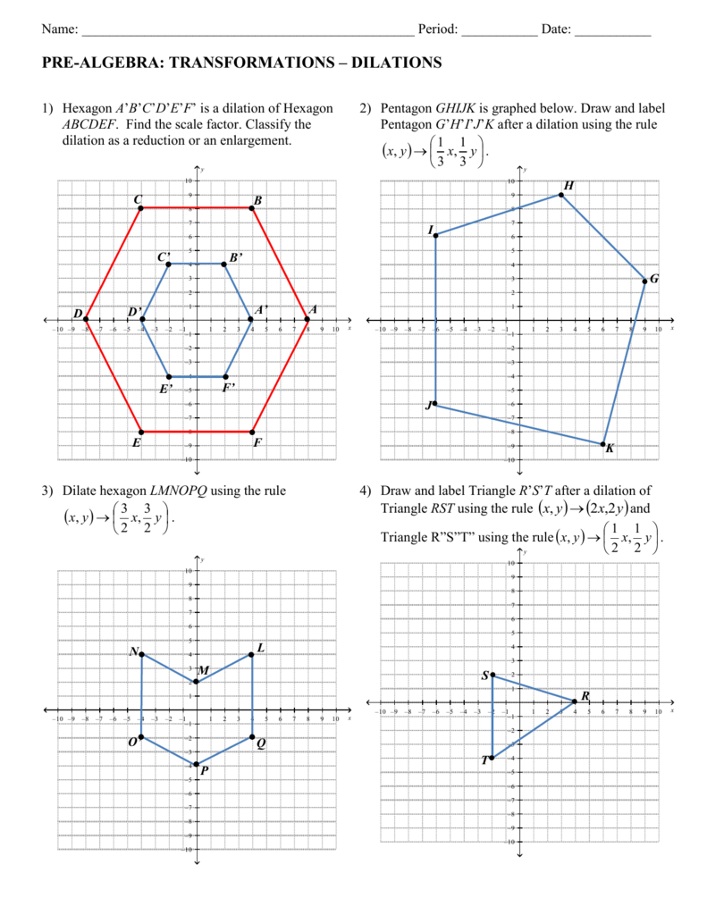 90 Printable Scale Factor Worksheet Pdf 31