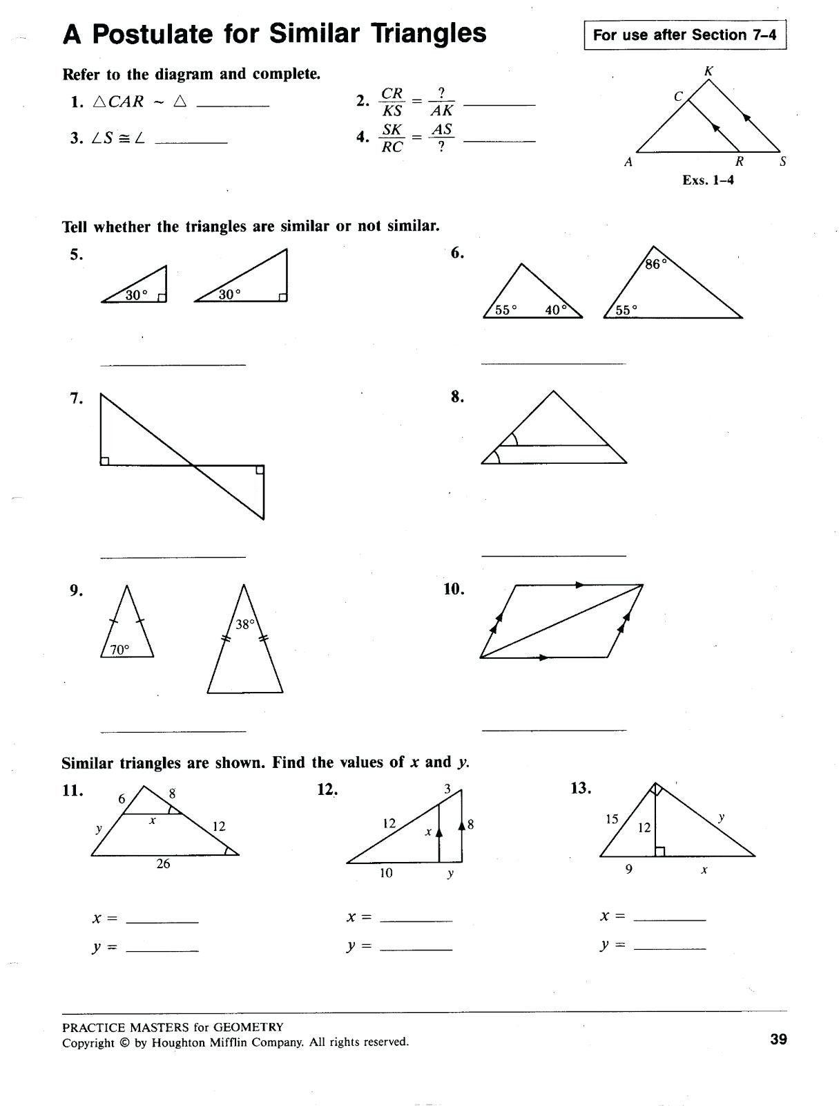 90 Printable Scale Factor Worksheet Pdf 4