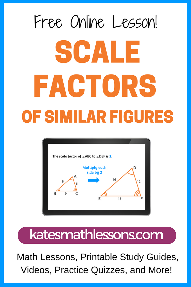 90 Printable Scale Factor Worksheet Pdf 69