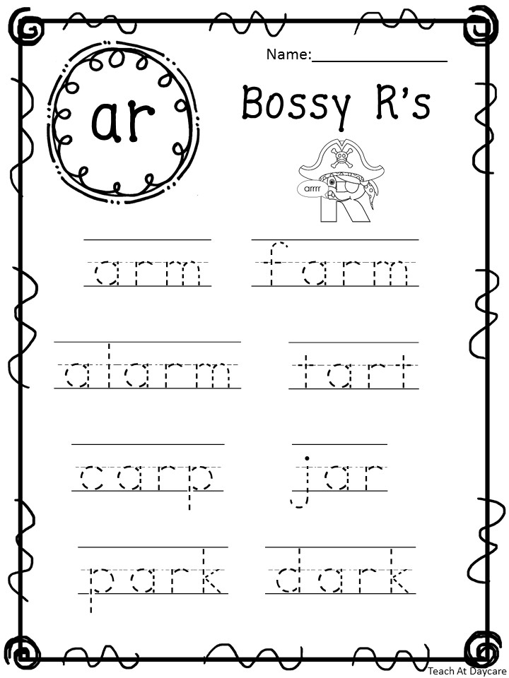 90 R Controlled Vowels Worksheet 16