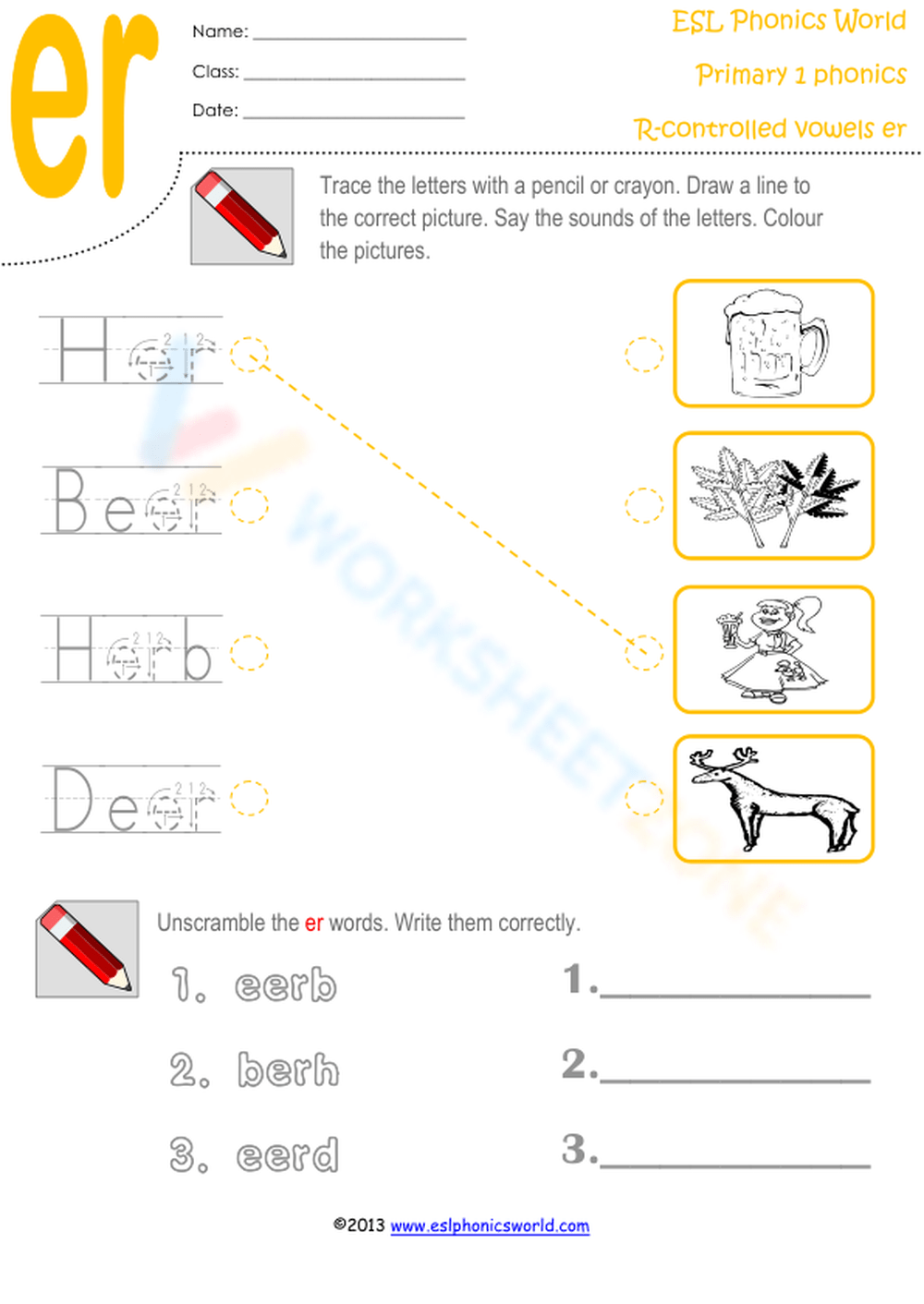 90 R Controlled Vowels Worksheet 46