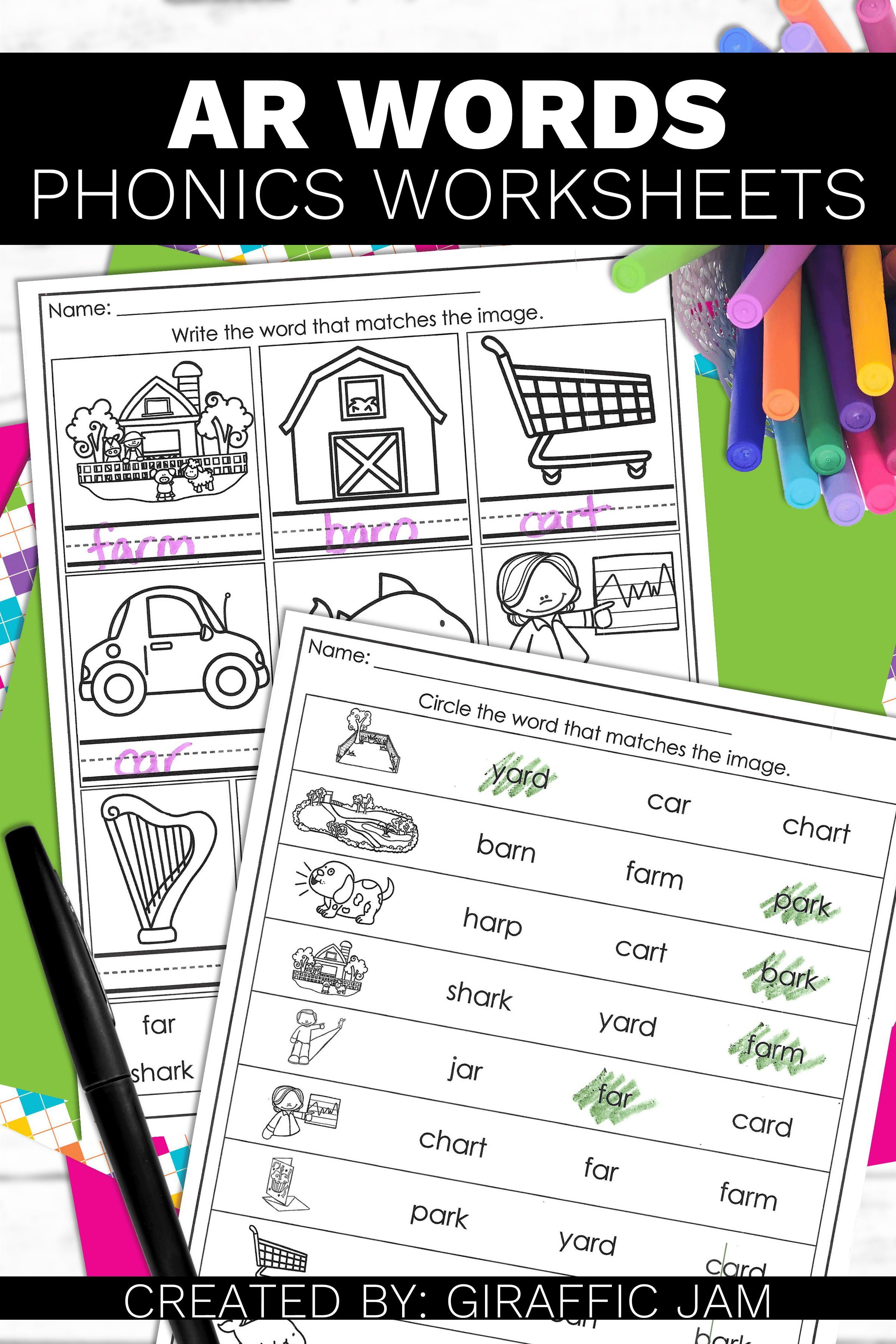 90 R Controlled Vowels Worksheet 62