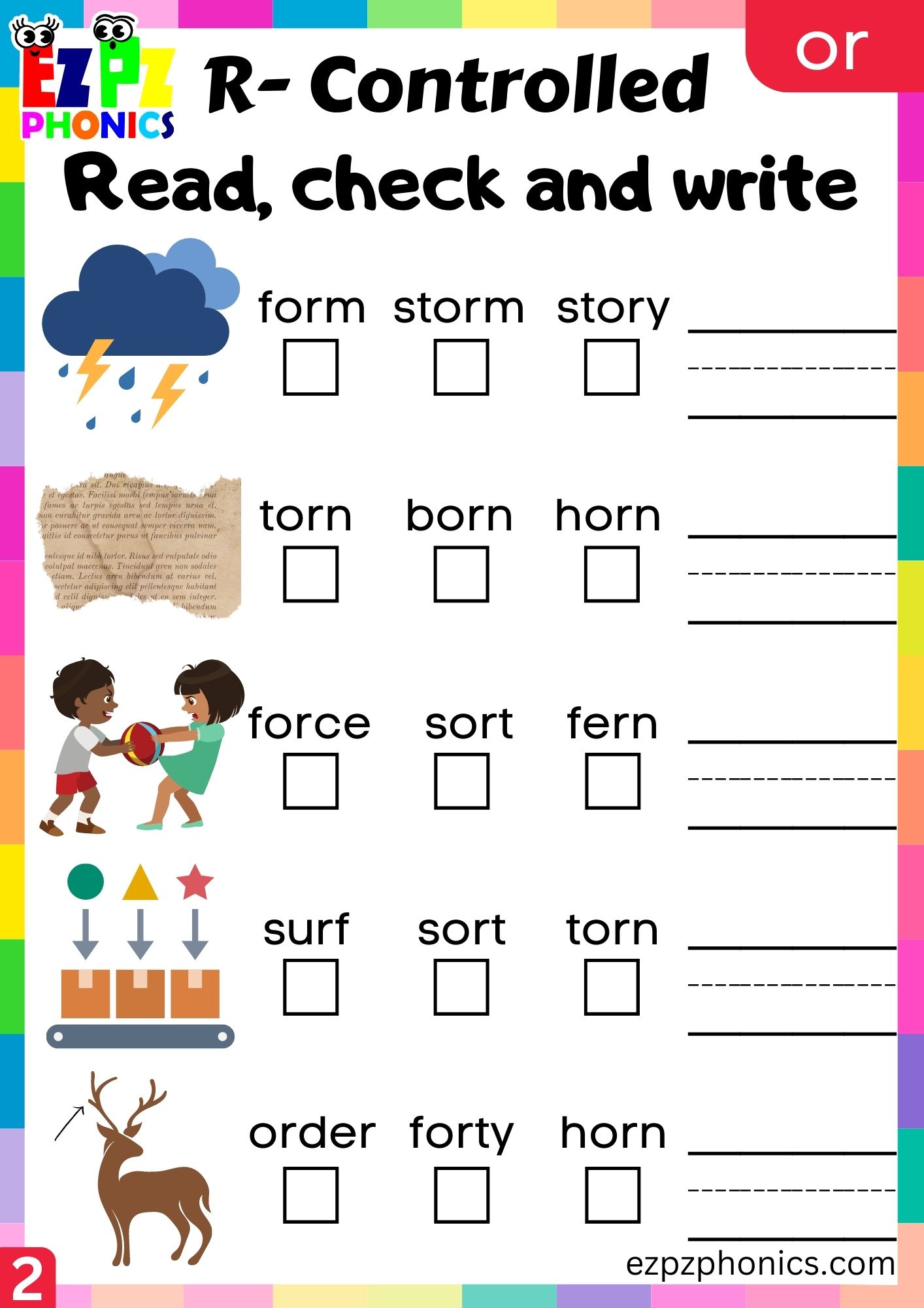 90 R Controlled Vowels Worksheet 79