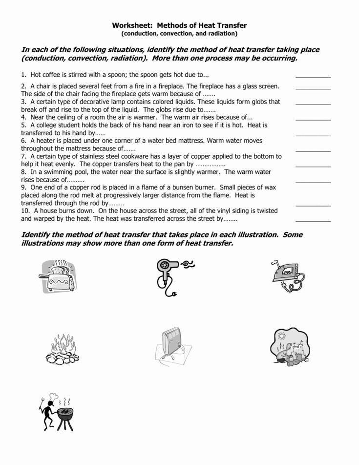 90 Worksheet Conduction Convection Radiation 69