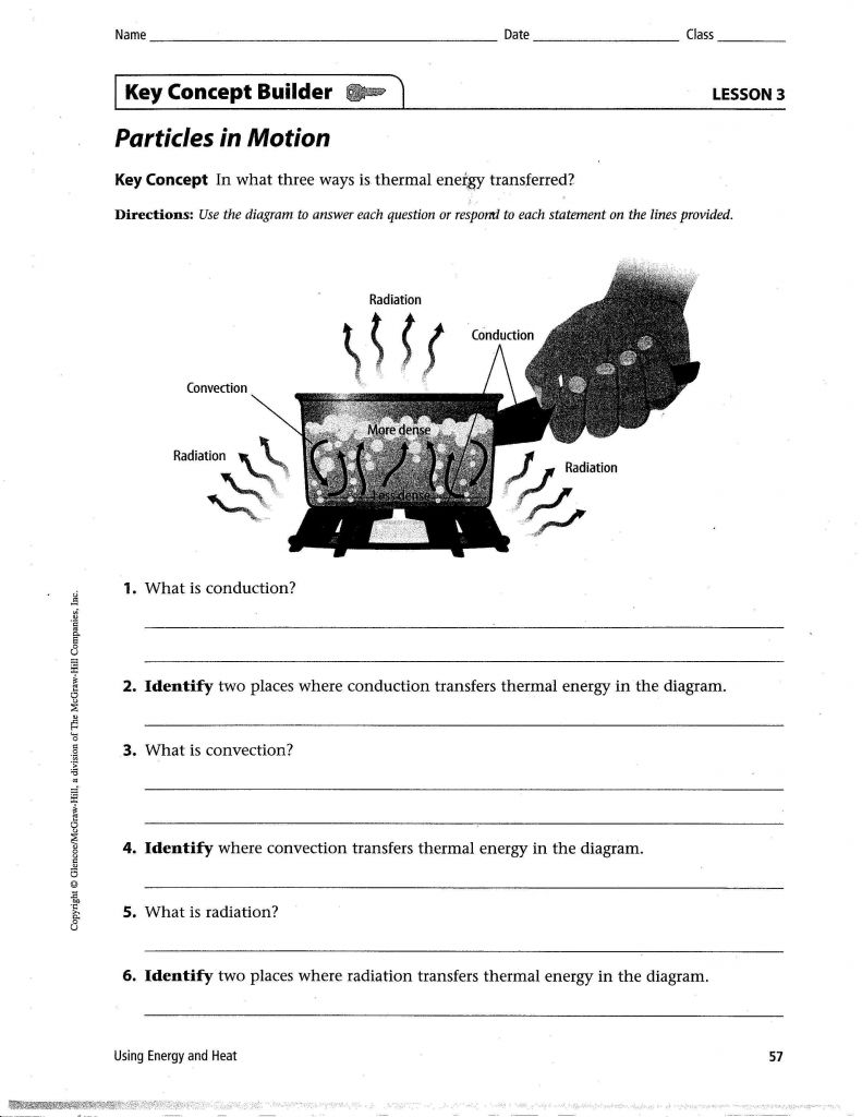 90 Worksheet Conduction Convection Radiation 82