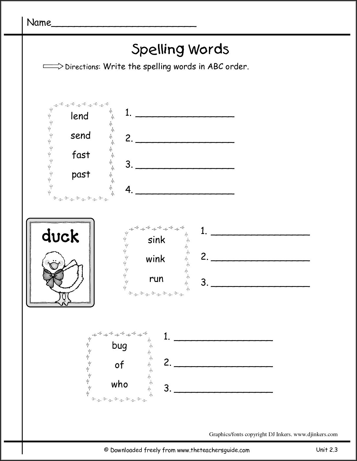 Get 85 2Nd Grade Spelling Worksheets Ideas 17