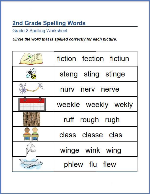 Get 85 2Nd Grade Spelling Worksheets Ideas 24