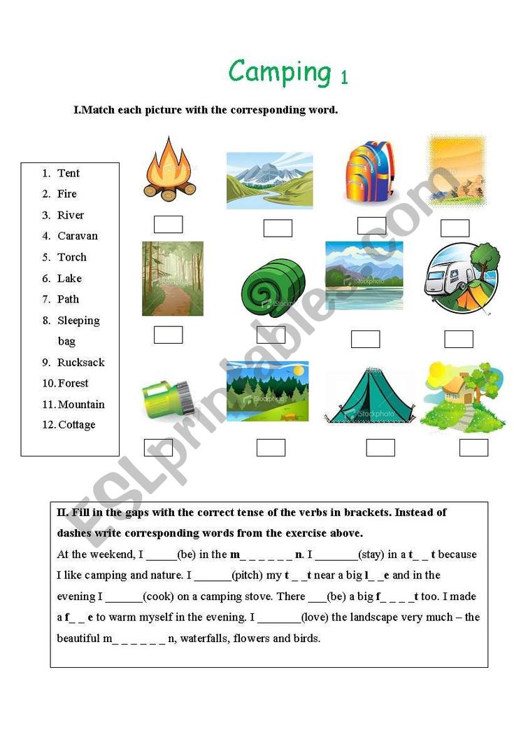 Get 85 Back-To-School Camp Worksheets Ideas 22