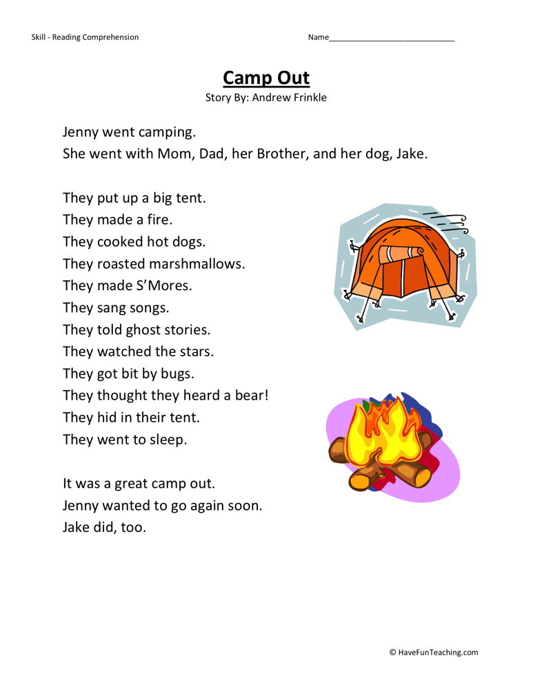 Get 85 Back-To-School Camp Worksheets Ideas 3