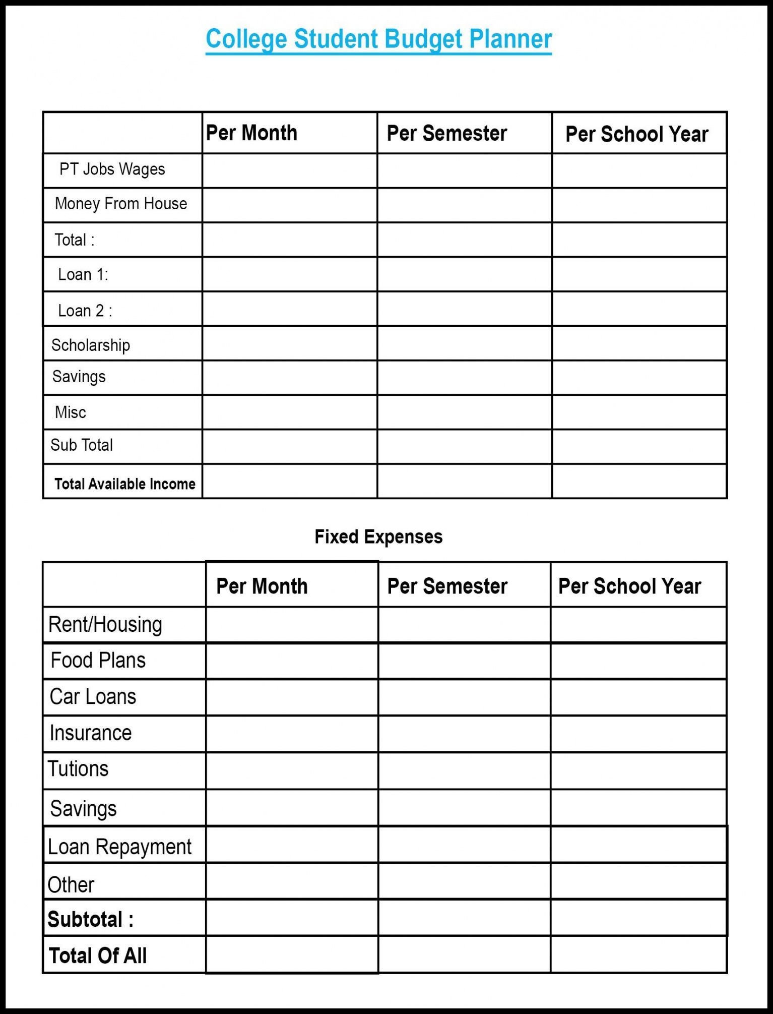 Get 85 Budgeting Worksheets For Students Ideas 22