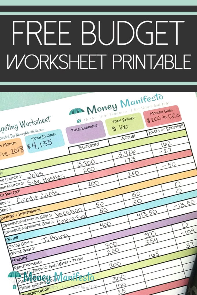 Get 85 Budgeting Worksheets For Students Ideas 57