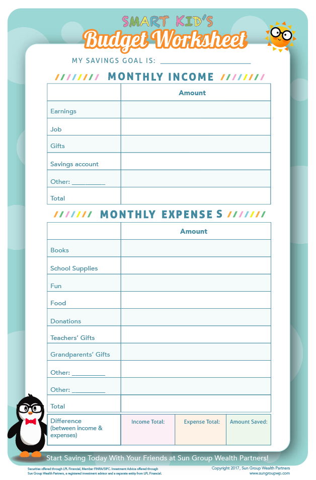 Get 85 Budgeting Worksheets For Students Ideas 62