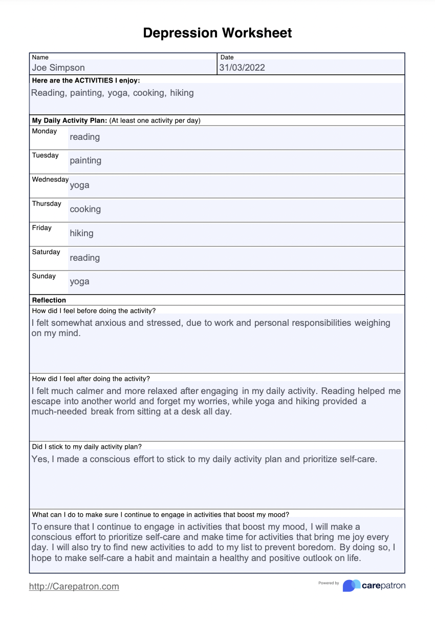 Get 85 Depression Worksheets For Teens Ideas 19