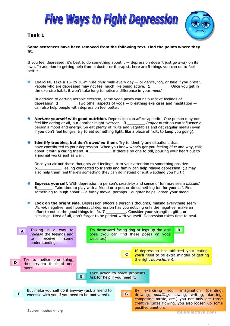 Get 85 Depression Worksheets For Teens Ideas 21