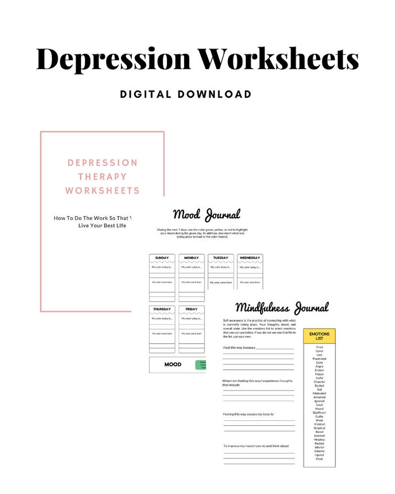 Get 85 Depression Worksheets For Teens Ideas 47