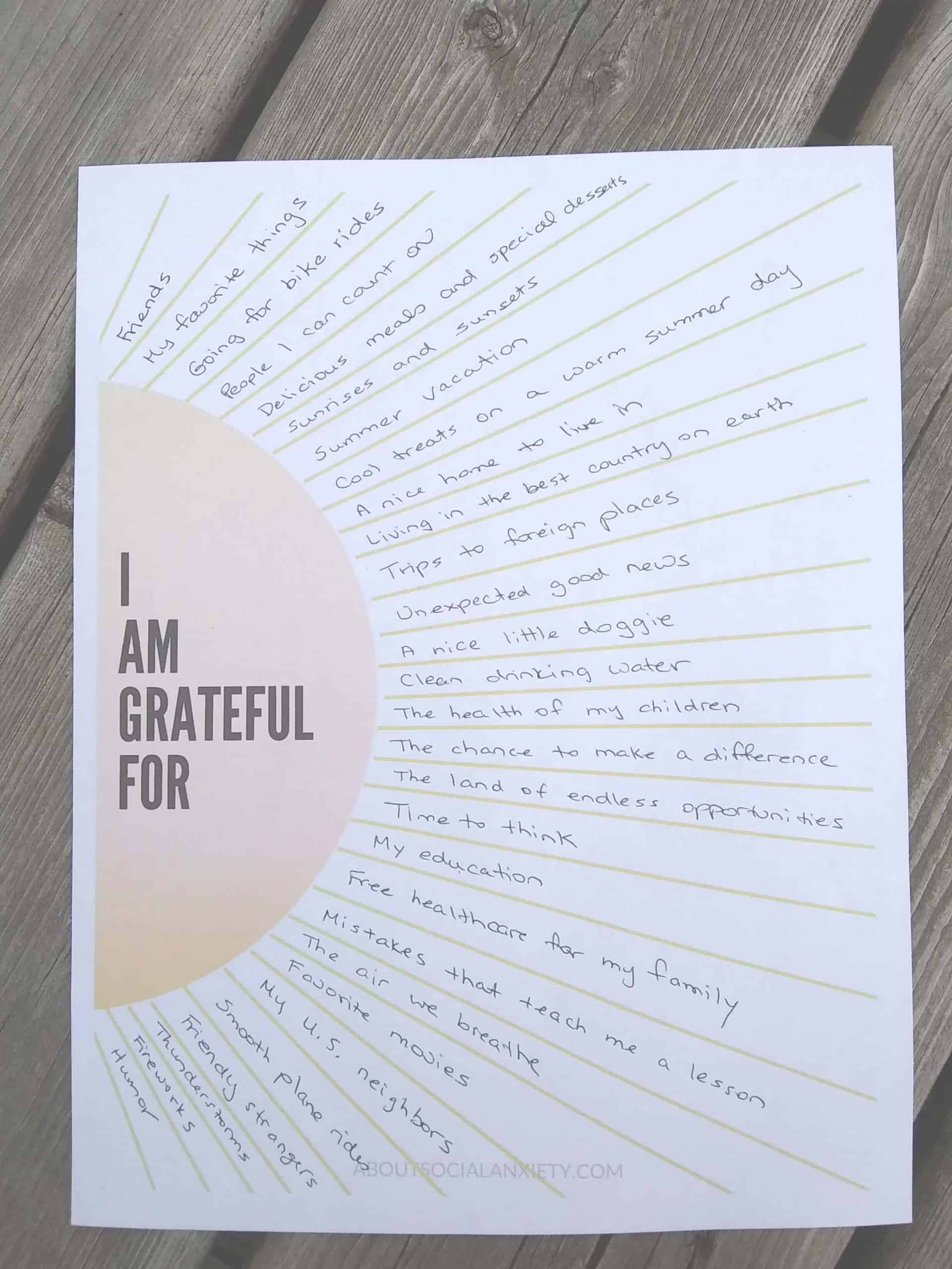 Get 85 May Gratitude Worksheet 3