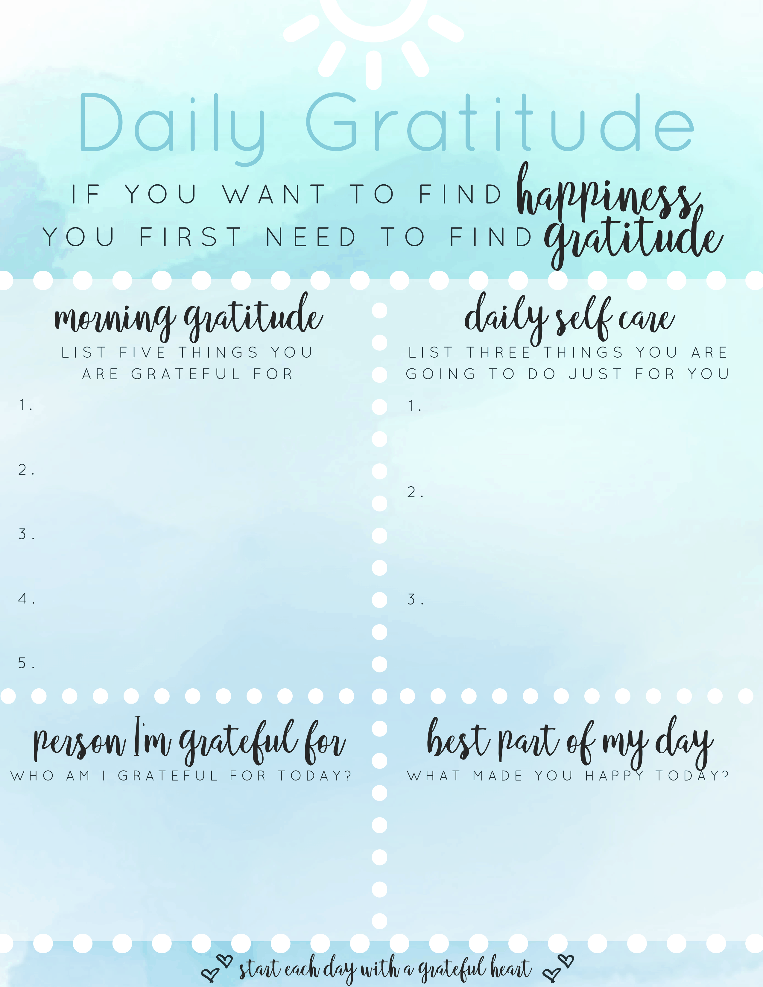 Get 85 May Gratitude Worksheet 44