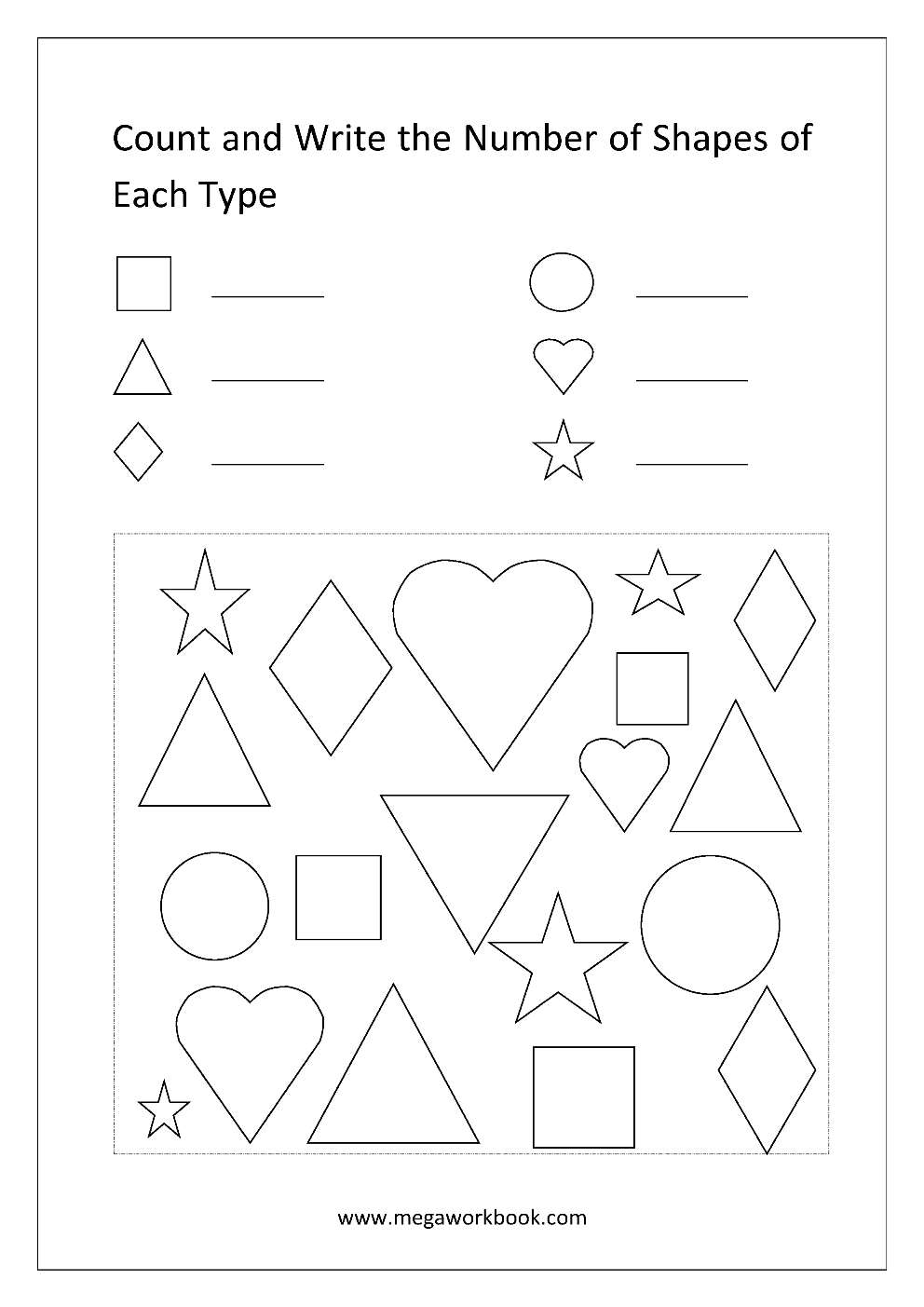 Get 85 Shapes Worksheet For Preschool Ideas 55