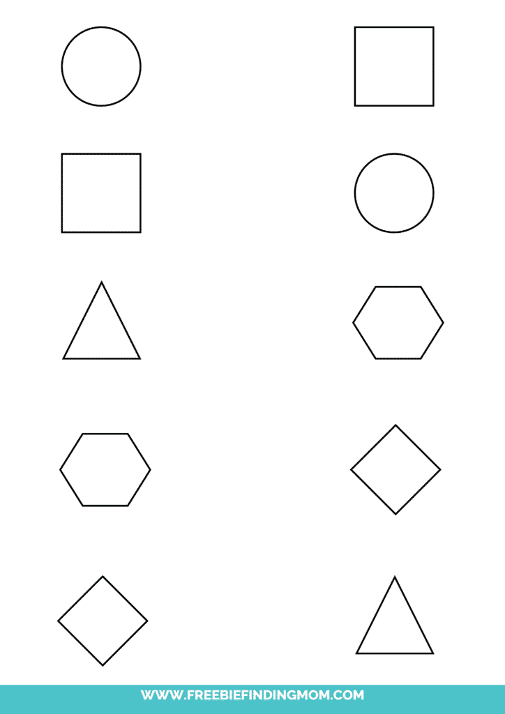 Get 85 Shapes Worksheet For Preschool Ideas 56