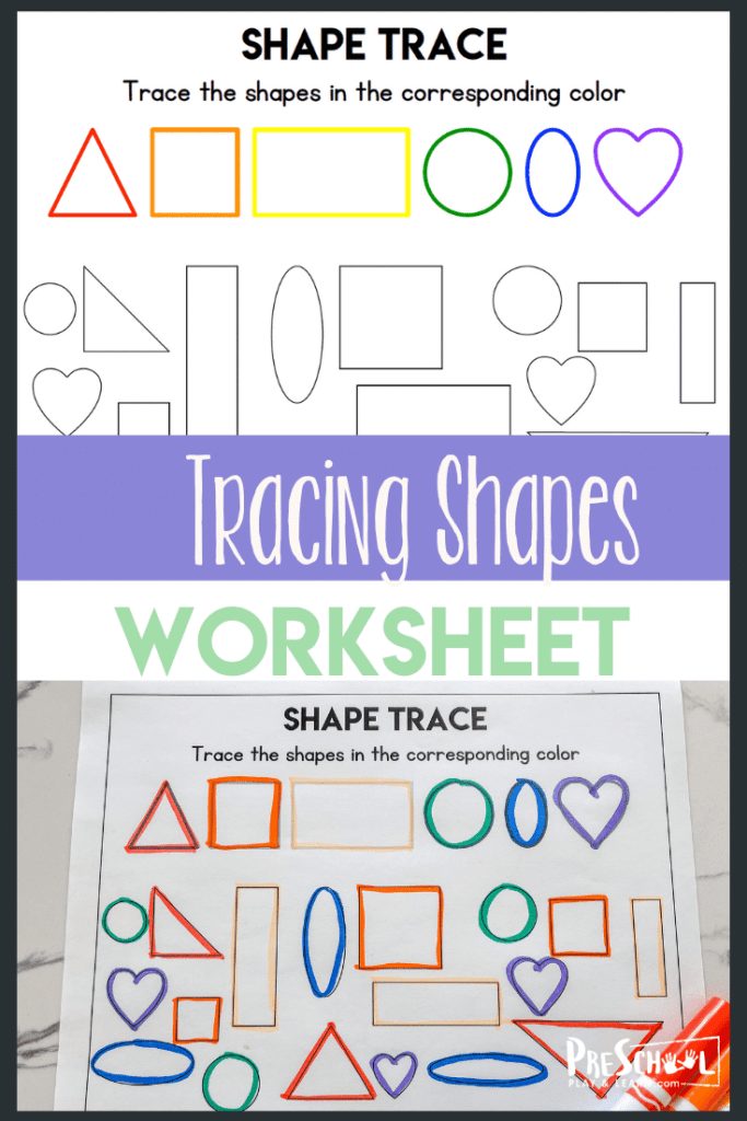 Get 85 Shapes Worksheet For Preschool Ideas 64