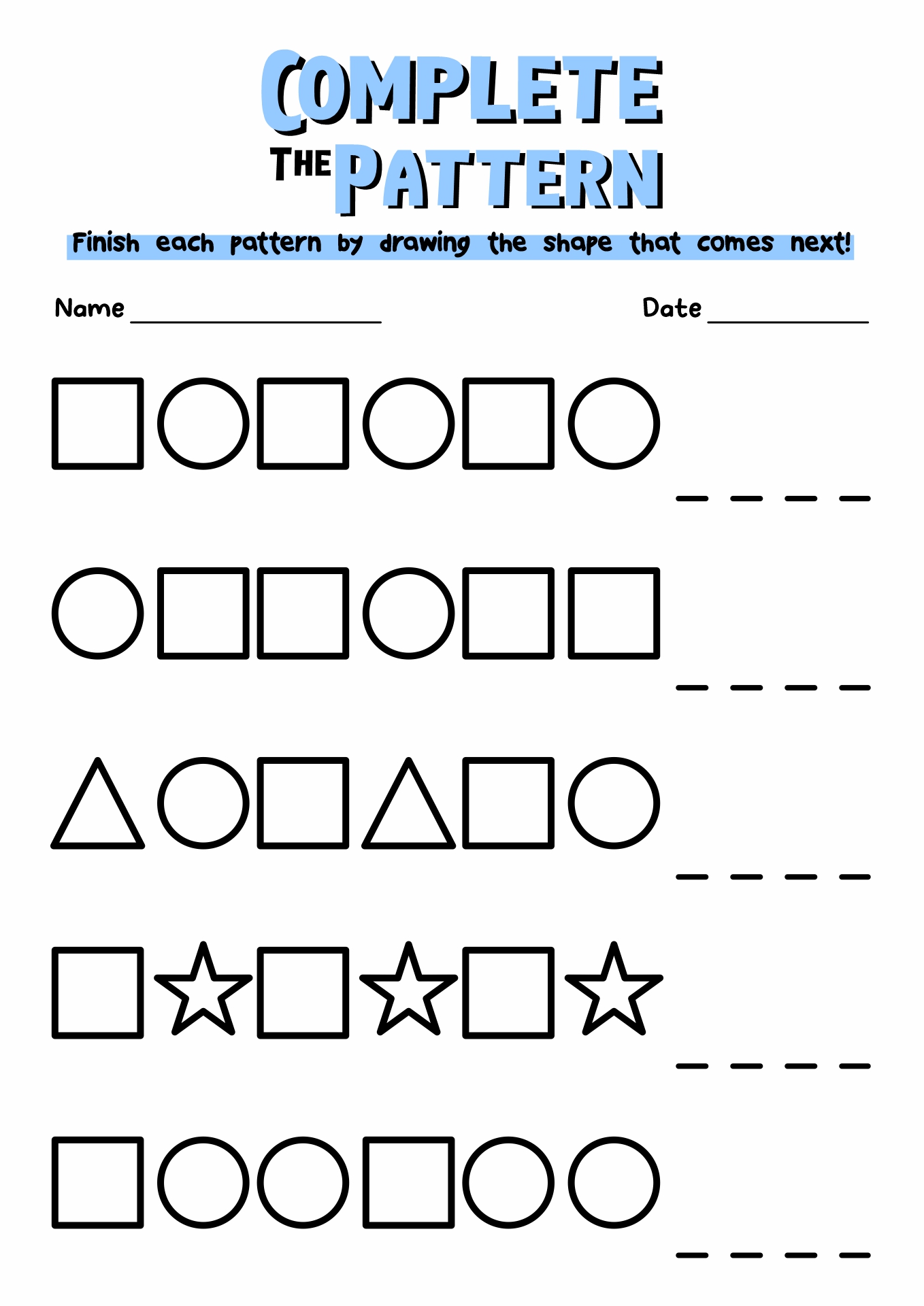 Get 85 Shapes Worksheet For Preschool Ideas 74