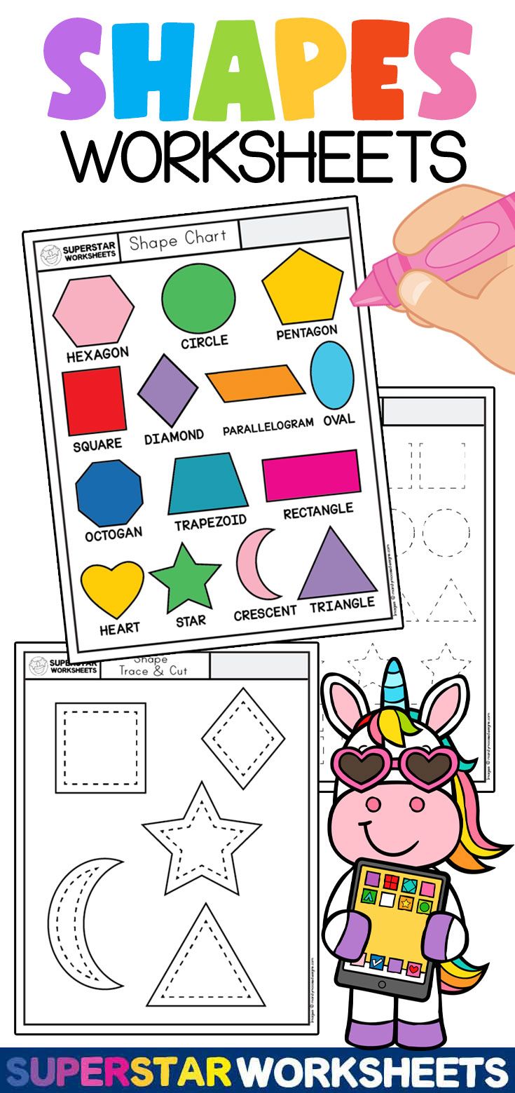 Get 85 Shapes Worksheet For Preschool Ideas 79