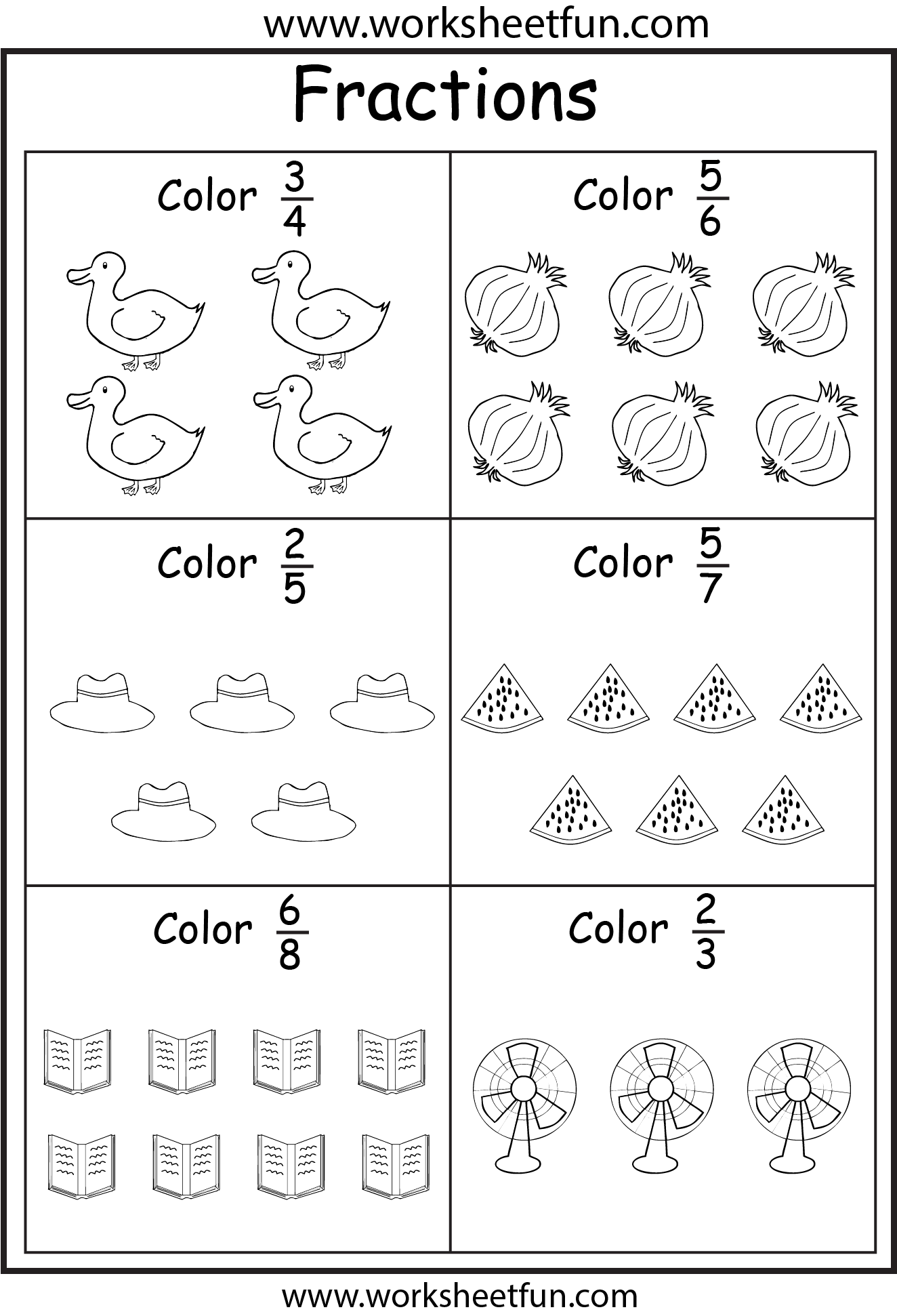 Get 85 Summer Fractions Worksheets Ideas 33