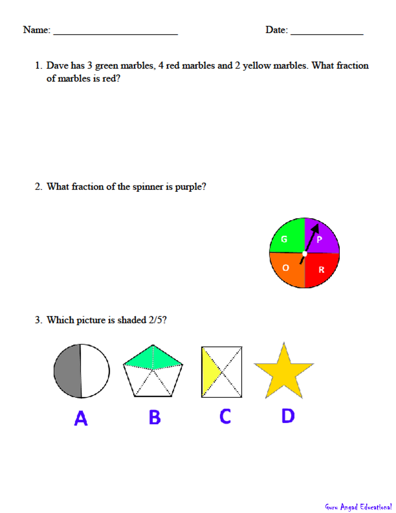 Get 85 Summer Fractions Worksheets Ideas 66