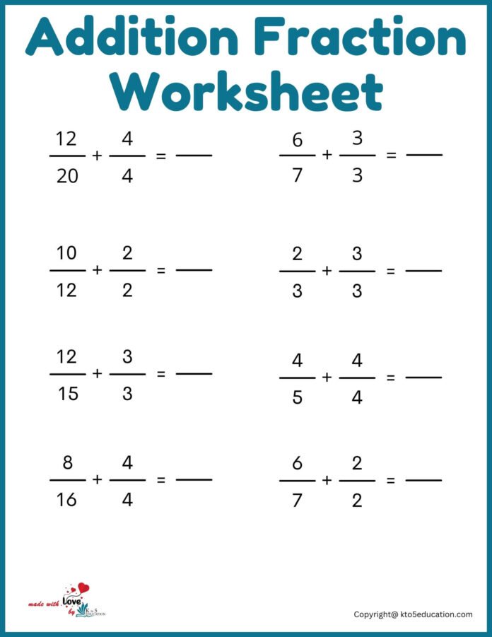 Get 85 Summer Fractions Worksheets Ideas 67