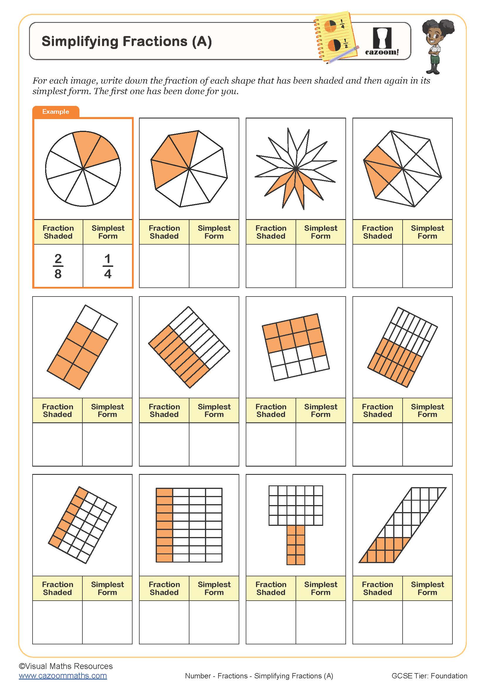 Get 85 Summer Fractions Worksheets Ideas 72