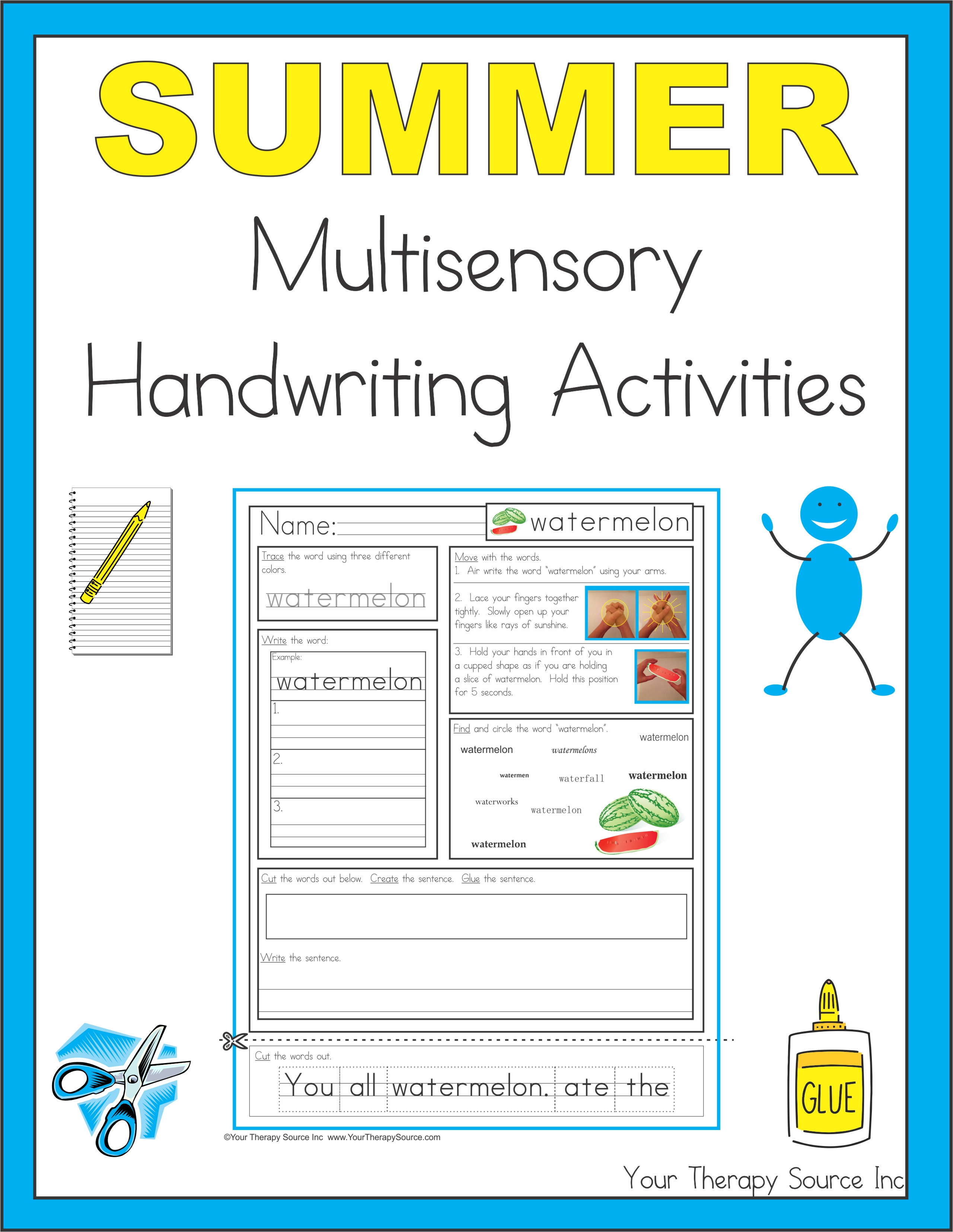 Get 85 Summer Handwriting Practice Ideas 31