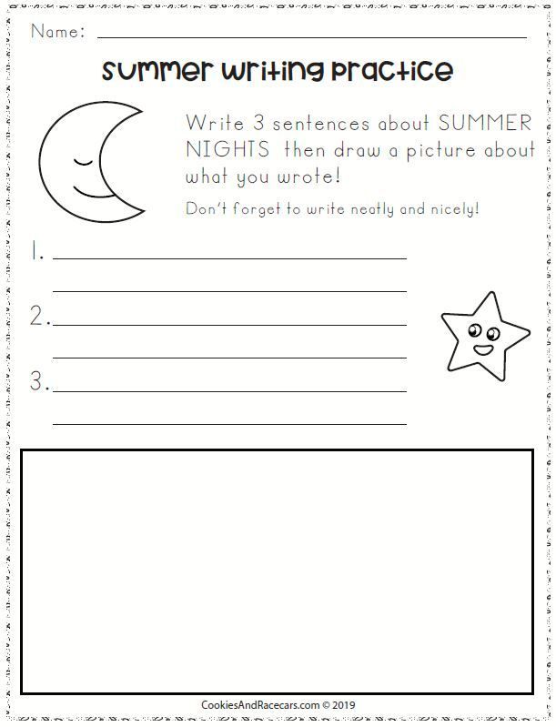 Get 85 Summer Handwriting Practice Ideas 39