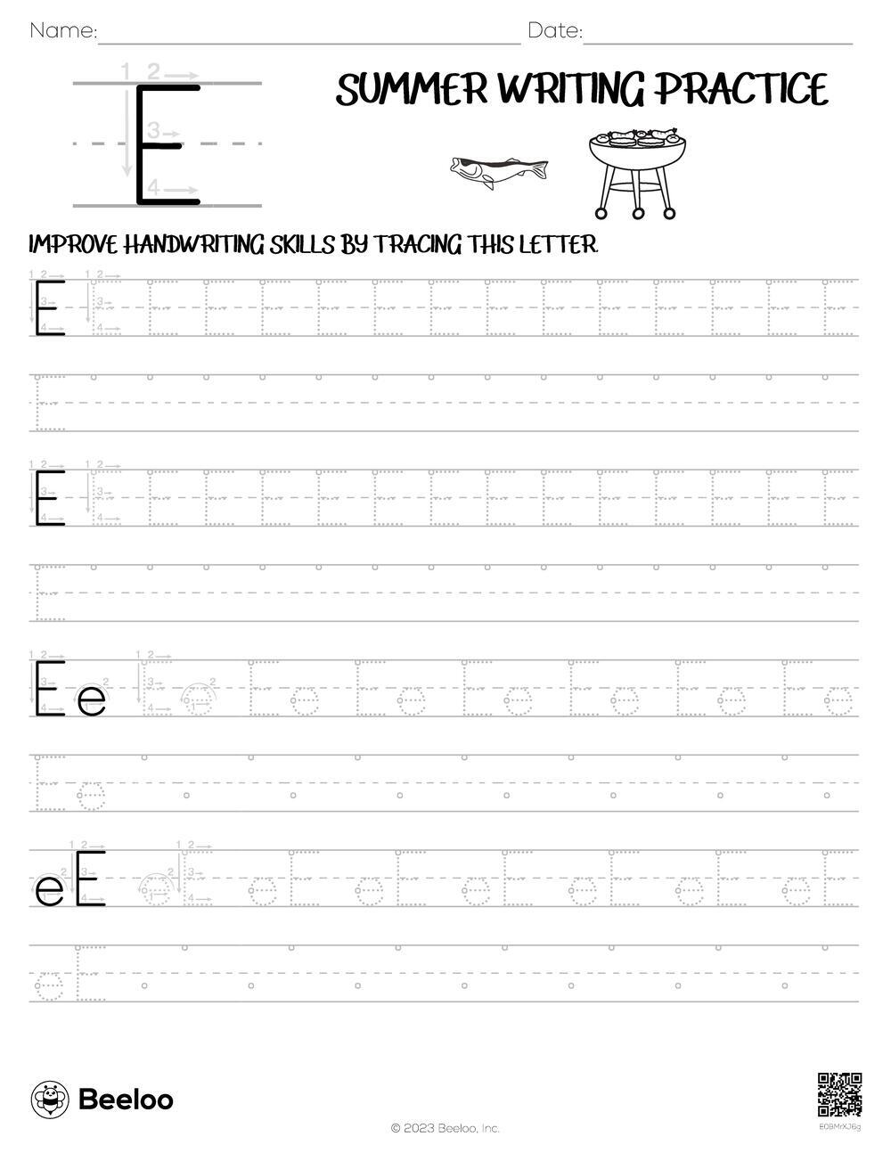 Get 85 Summer Handwriting Practice Ideas 56