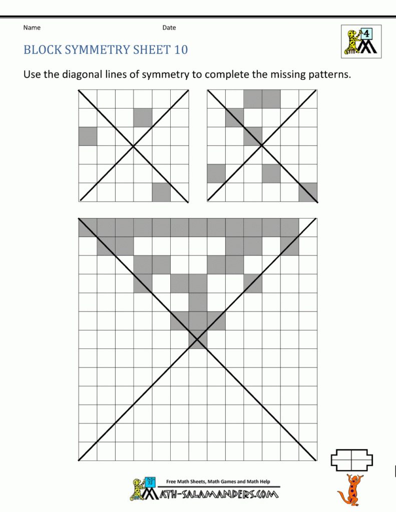 Get 85 Summer Symmetry Worksheet 17