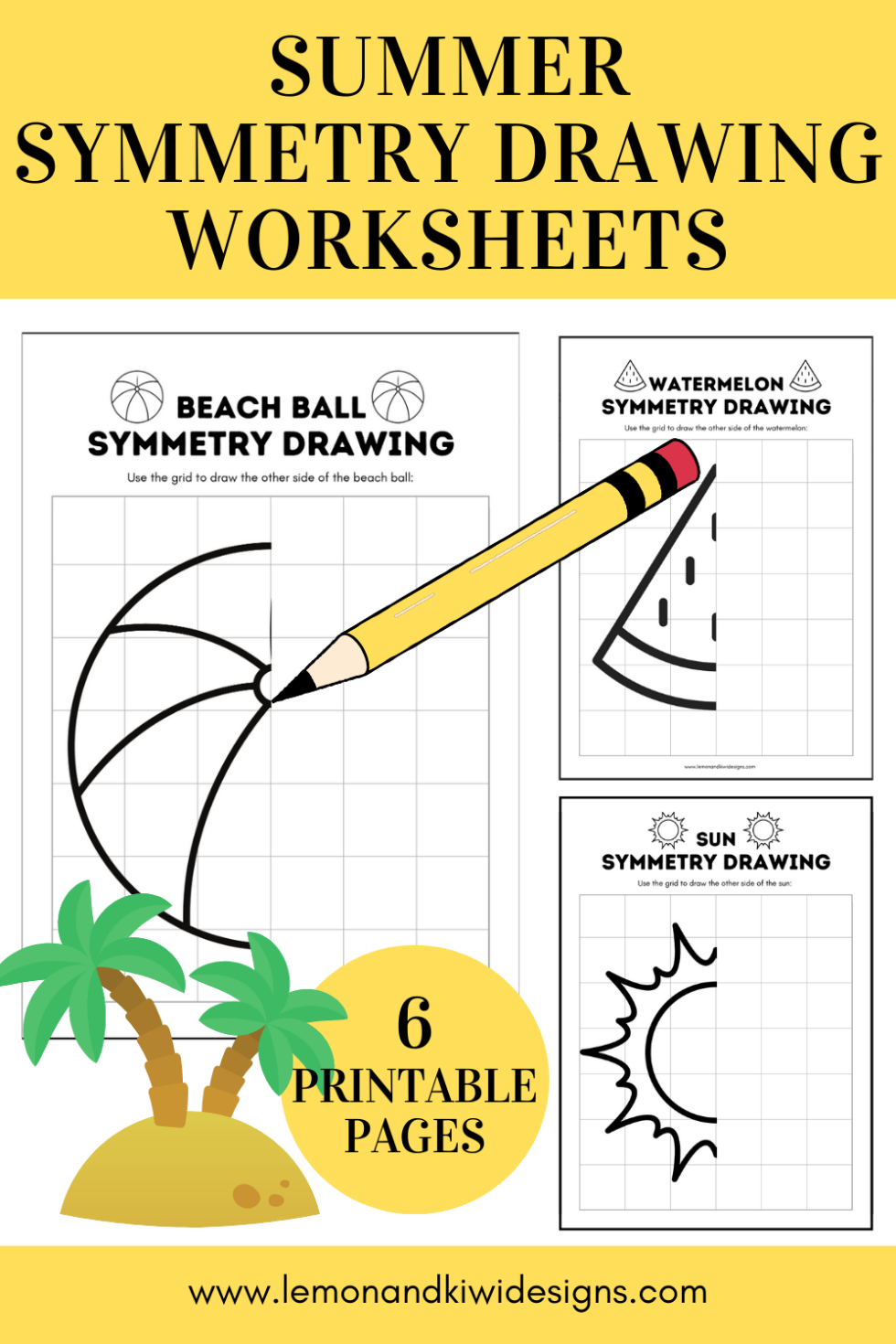 Get 85 Summer Symmetry Worksheet 21