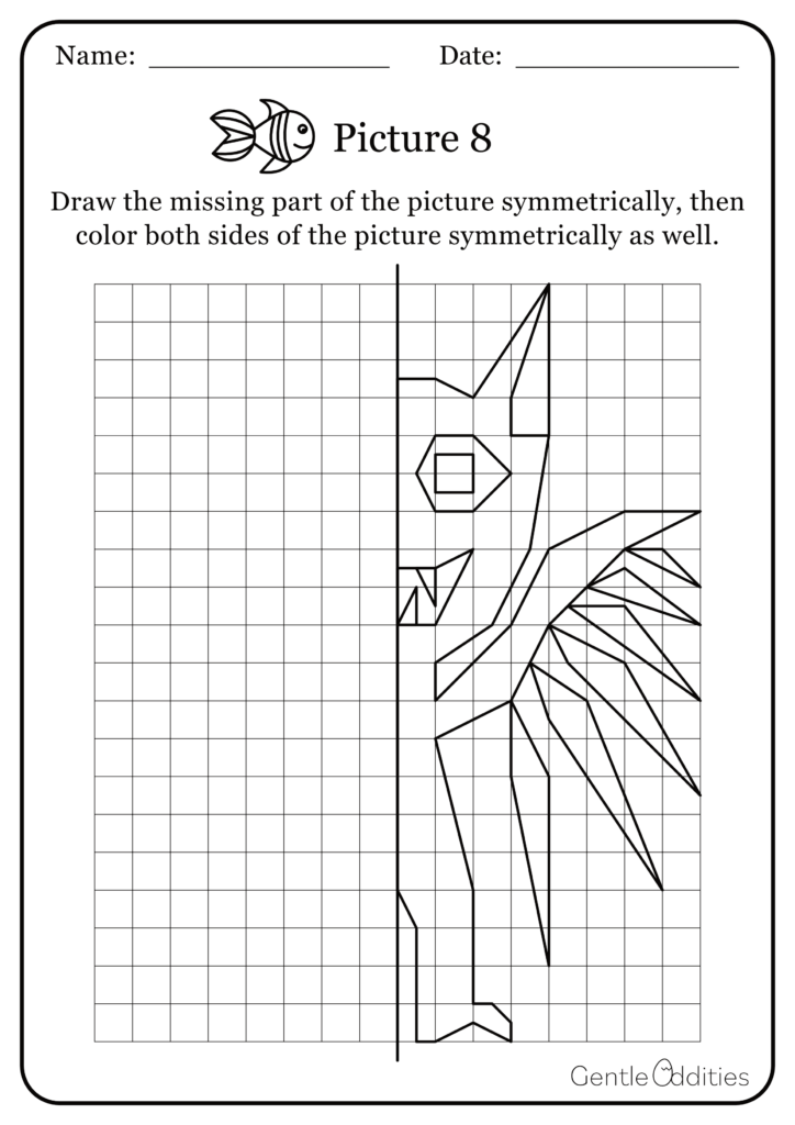 Get 85 Summer Symmetry Worksheet 25