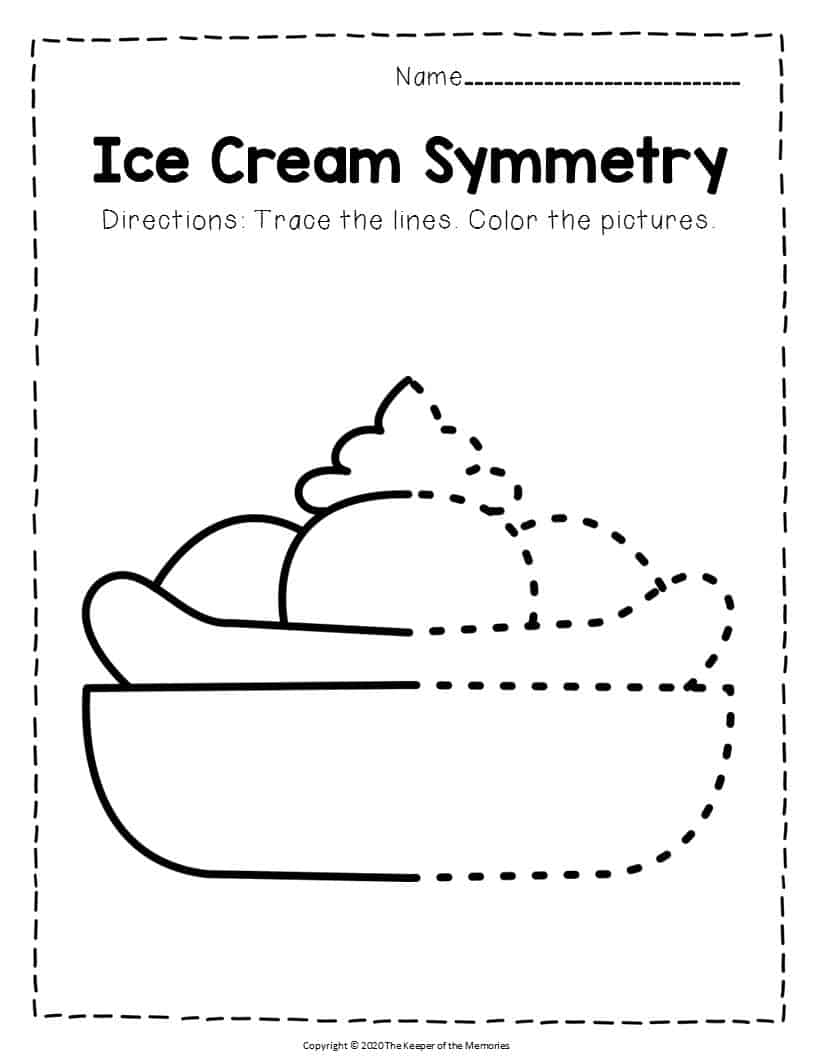 Get 85 Summer Symmetry Worksheet 44