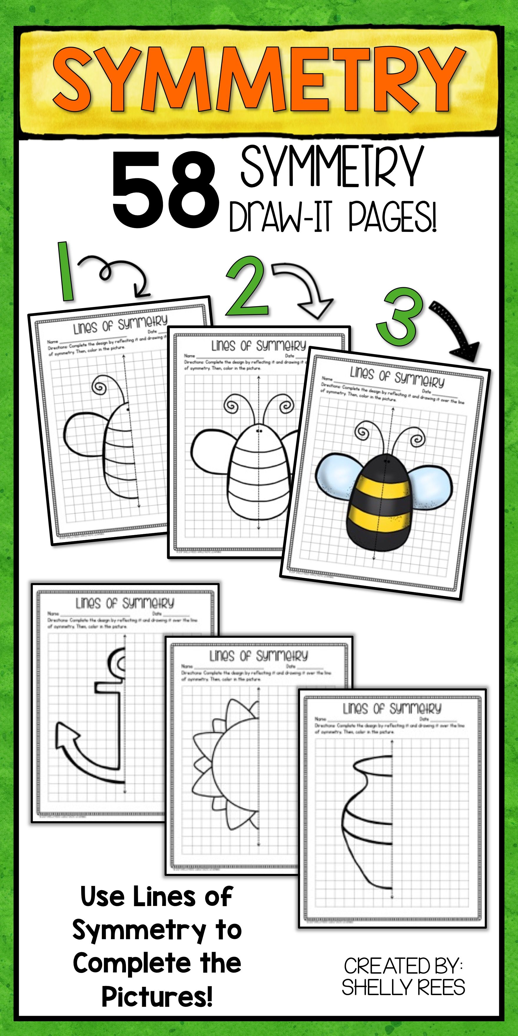 Get 85 Summer Symmetry Worksheet 57