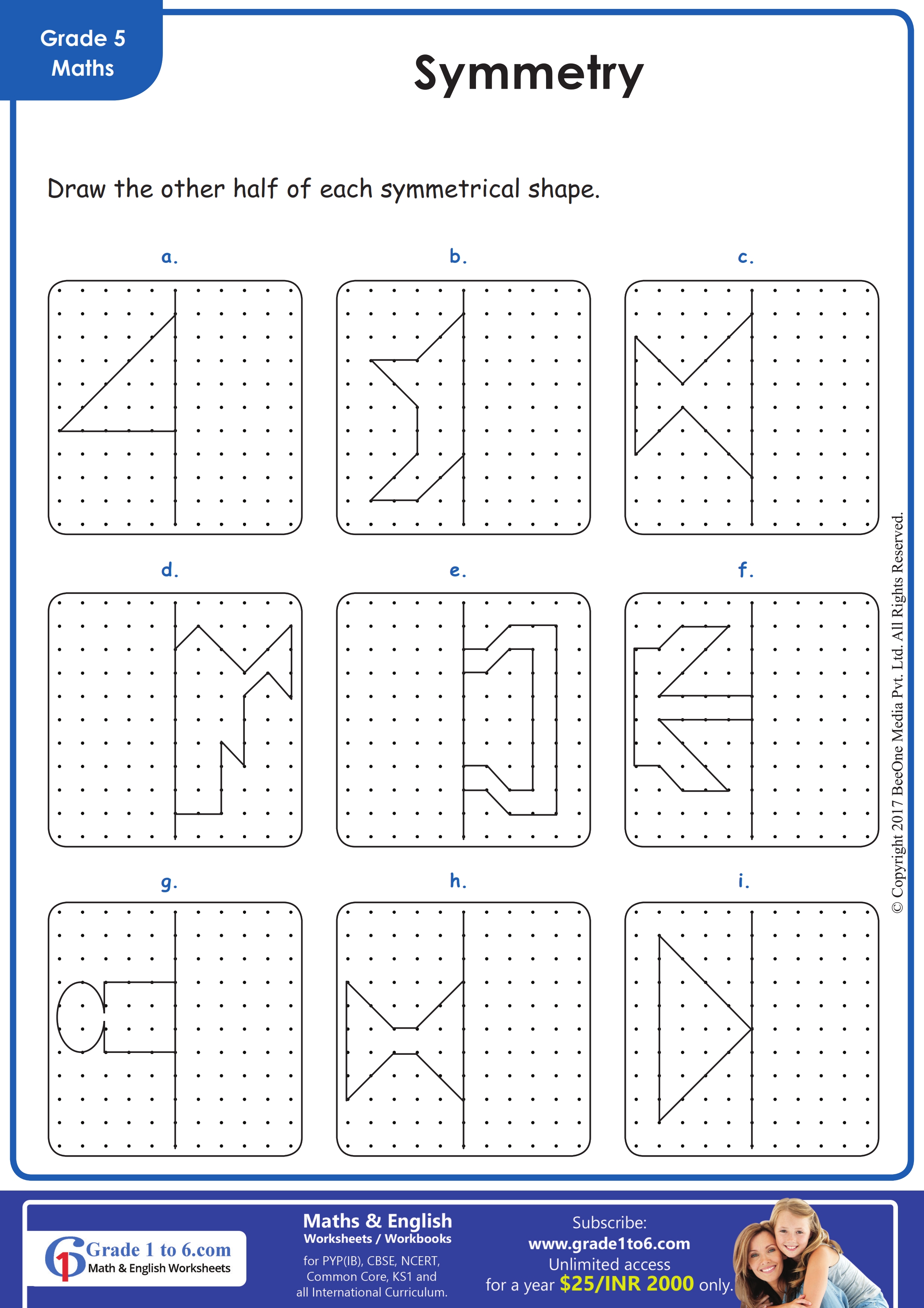 Get 85 Summer Symmetry Worksheet 71