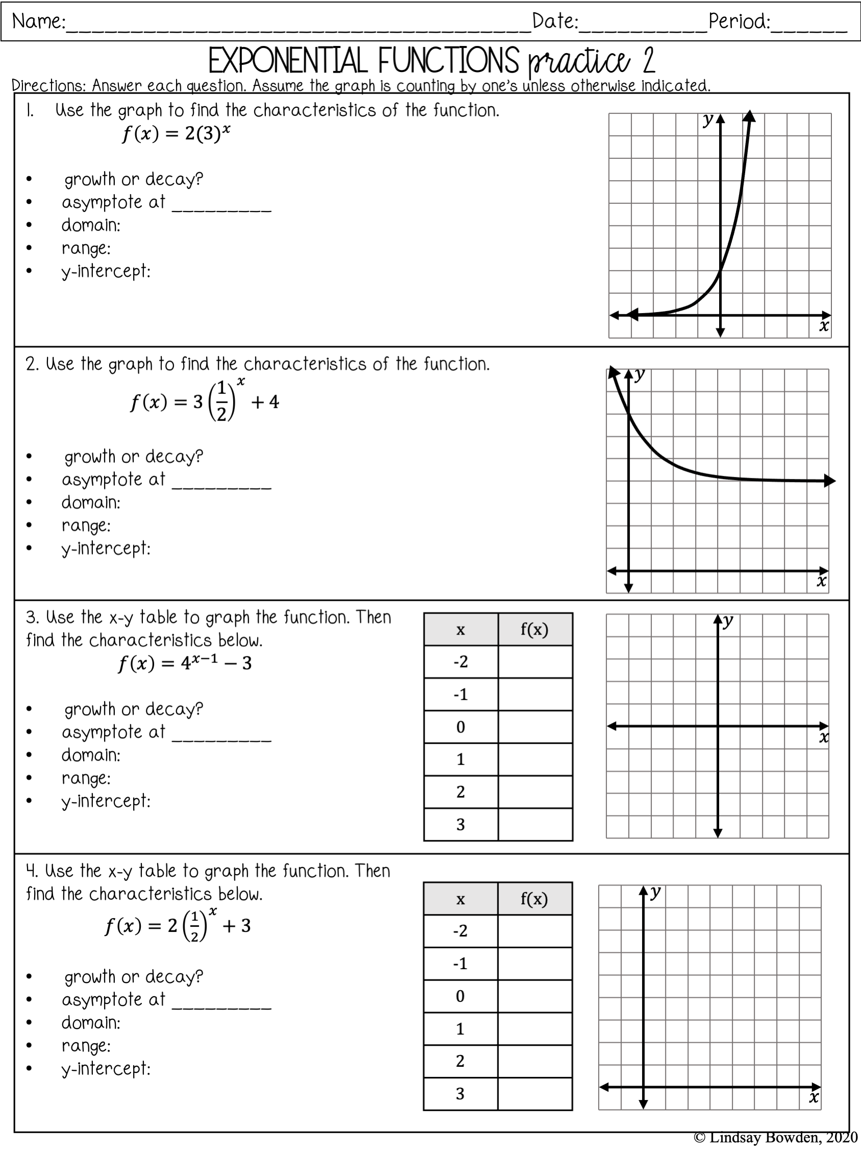 Save 85 Step Function Graph Worksheet 44