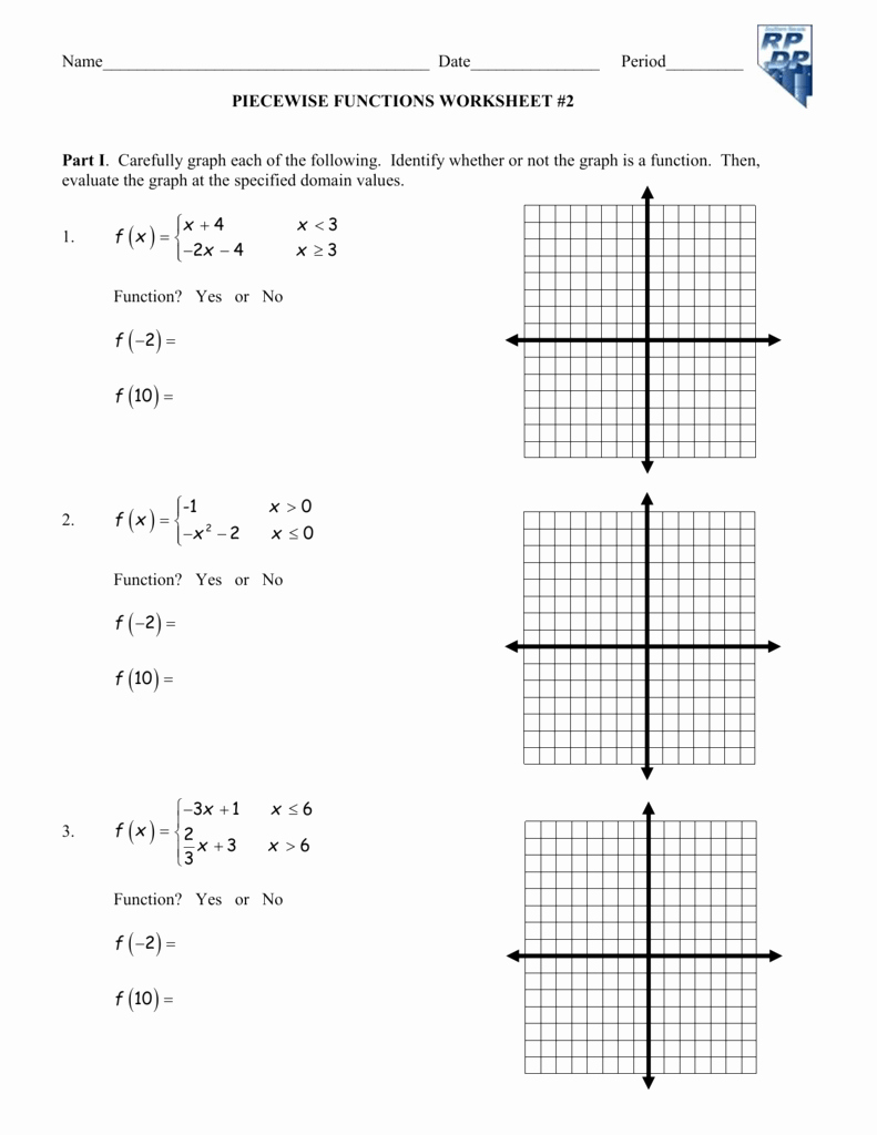 Save 85 Step Function Graph Worksheet 49