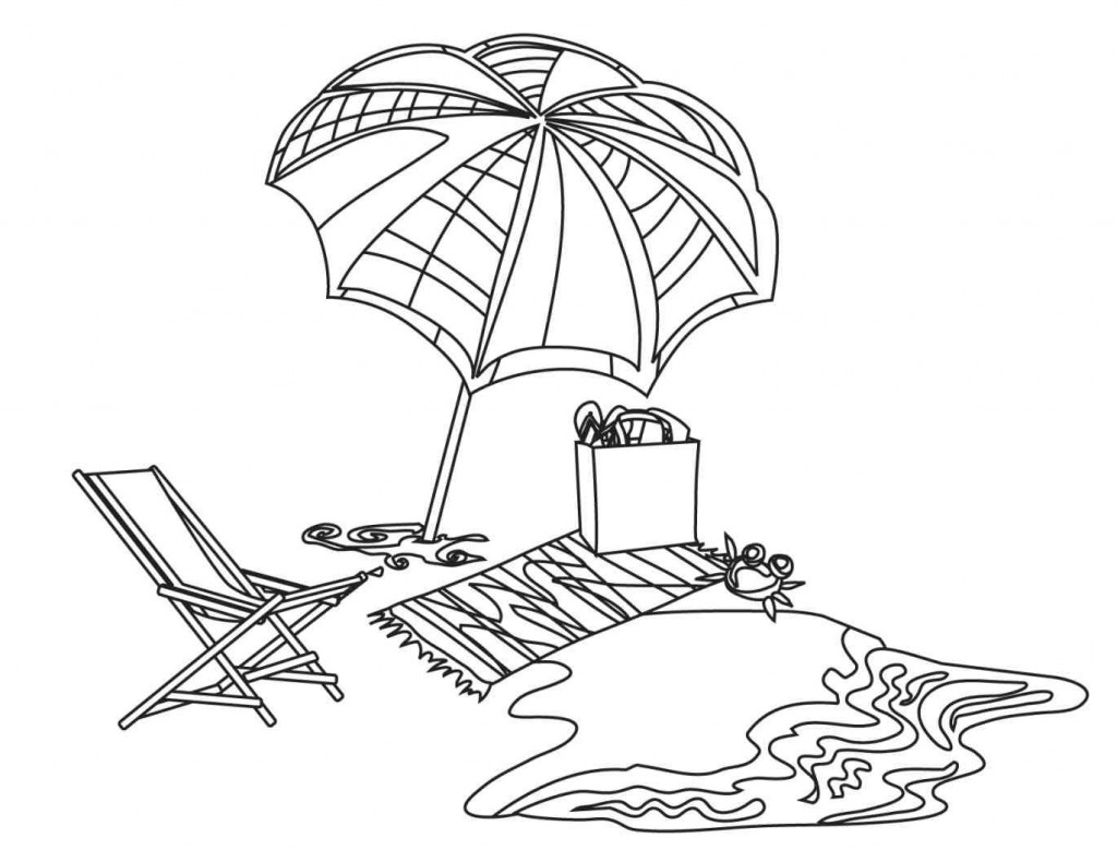 Best 45 Coloring Pages Beach Summer Ideas 24